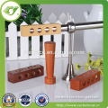 D0040 wooden curtain rod for roman shade parts venetian blind parts